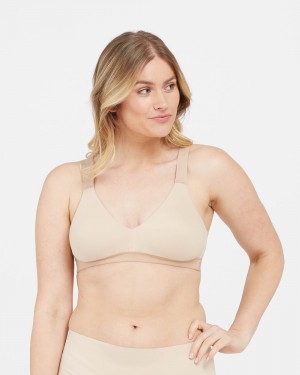 Beige Spanx Bra-llelujah!® Lightly Lined Bralette | GBJVI-3176