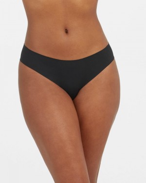 Black Spanx Ahhh-llelujah® ‘Fit to You’ Thong | VRAKI-8342