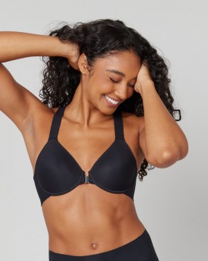 Black Spanx Bra-llelujah!® Unlined Racerback Bra | QGUPI-0578