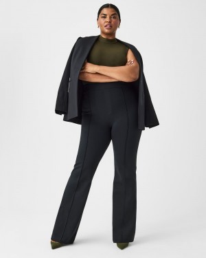 Black Spanx The Perfect Pant, Hi-Rise Flare | HXASJ-9736