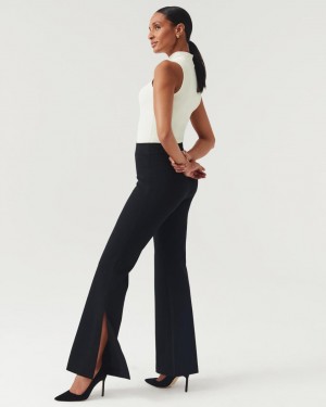 Black Spanx The Perfect Pant, Split Hem | IYLXV-4368