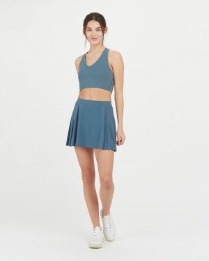 Blue Spanx The Get Moving Pleated Skort, 14" | VARUG-7536