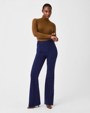 Blue / Brown Spanx The Perfect Pant, Hi-Rise Flare | RLHSN-8049