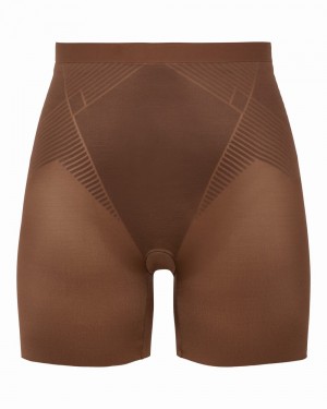 Brown Spanx Thinstincts® 2.0 Girl Short | AWCPE-4716