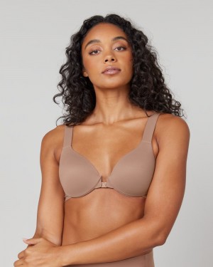 Cafe Au Lait Spanx Bra-llelujah!® Lightly Lined Full Coverage Bra | TCQSZ-7612