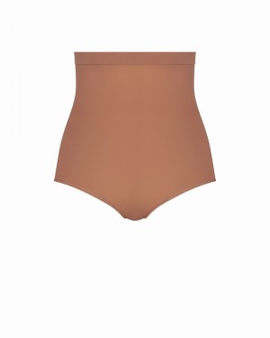 Cafe Au Lait Spanx Higher Power Panties | HFAQT-4025