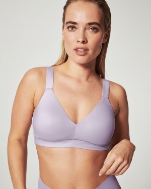 Light Purple Spanx Bra-llelujah!® Lightly Lined Bralette | IEUFM-5768