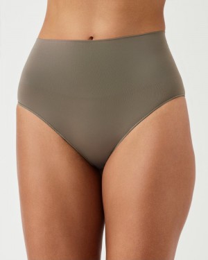 Olive Spanx EcoCare Seamless Shaping Brief | DSORT-5290