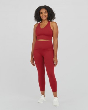 Red Spanx Booty Boost® Active 7/8 Leggings | GUYJW-0413