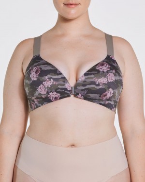 Rose Camo Spanx Bra-llelujah!® Lightly Lined Wireless Bra | VLGRU-7839