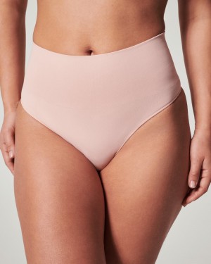 Rose Spanx EcoCare Seamless Shaping Thong | GWPLB-5247