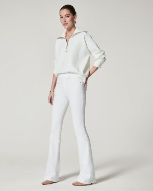 White Spanx Flare Jeans | OWBKU-3614