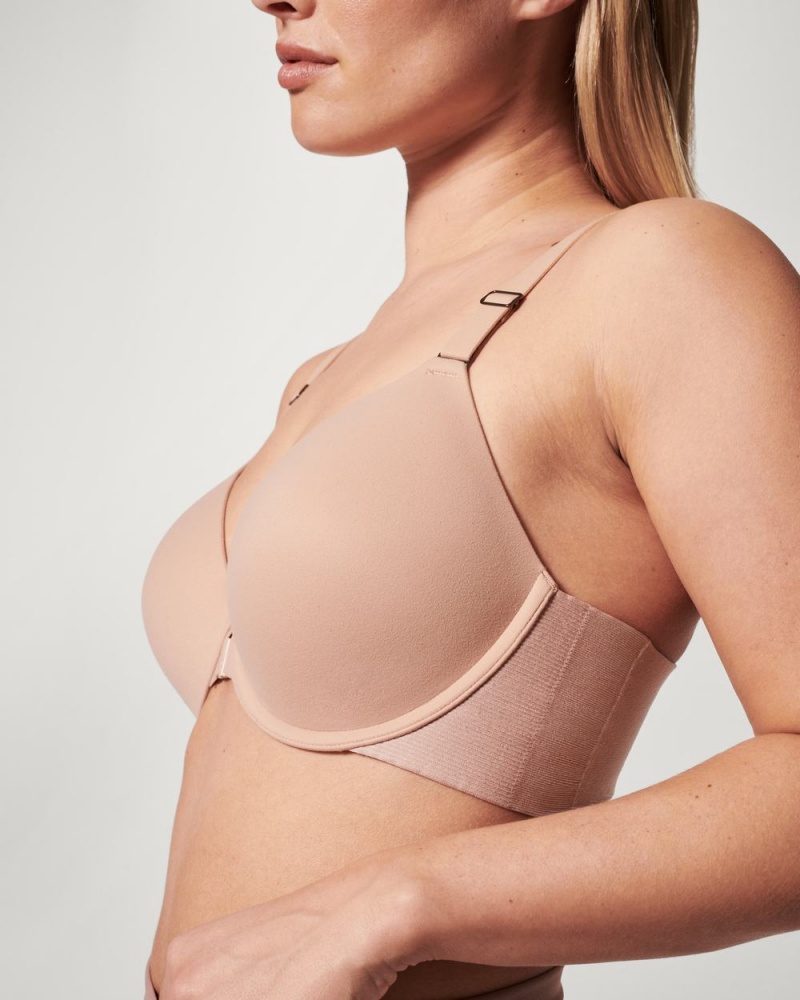 Beige Spanx Bra-llelujah!® Adjustable Full Coverage Bra | LOIAG-2589