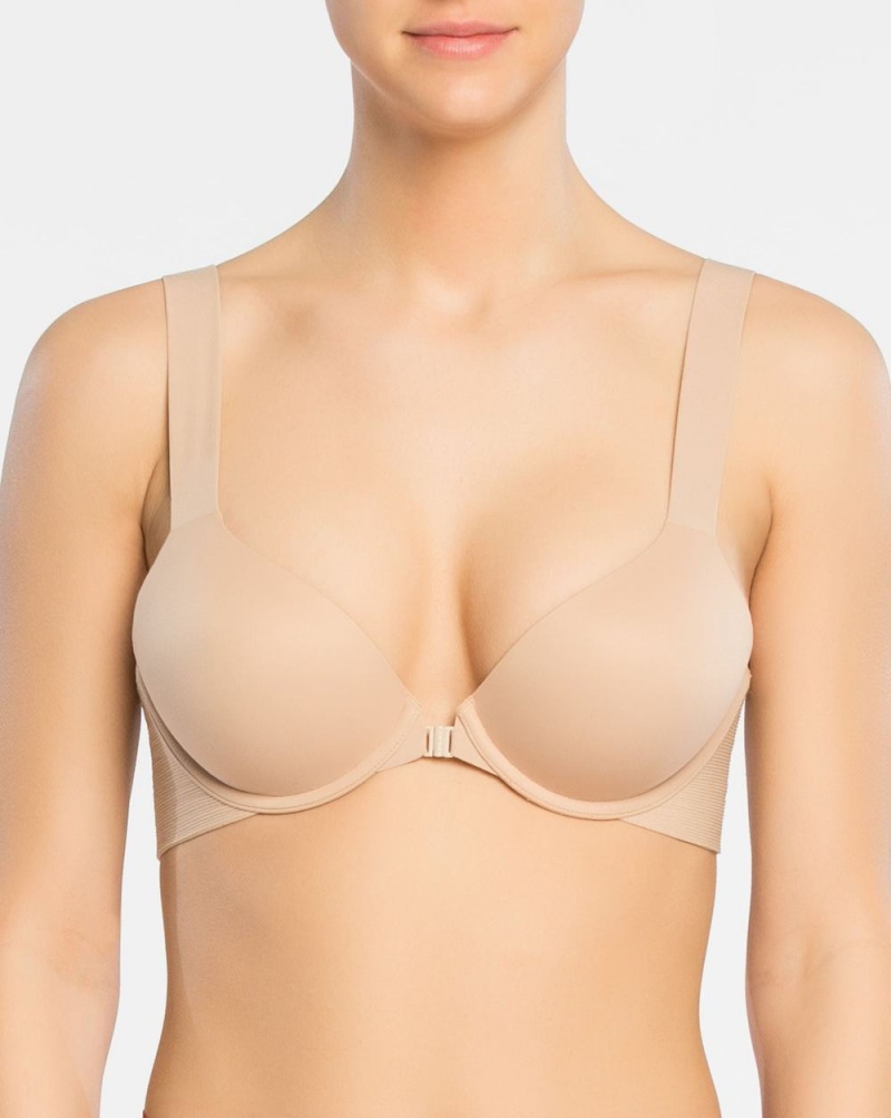 Beige Spanx Bra-llelujah!® Demi Lift Bra | CSDNE-0923