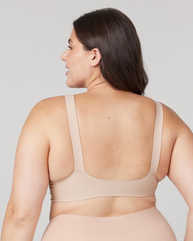 Beige Spanx Bra-llelujah!® Lightly Lined Full Coverage Bra | ZBOXI-9836