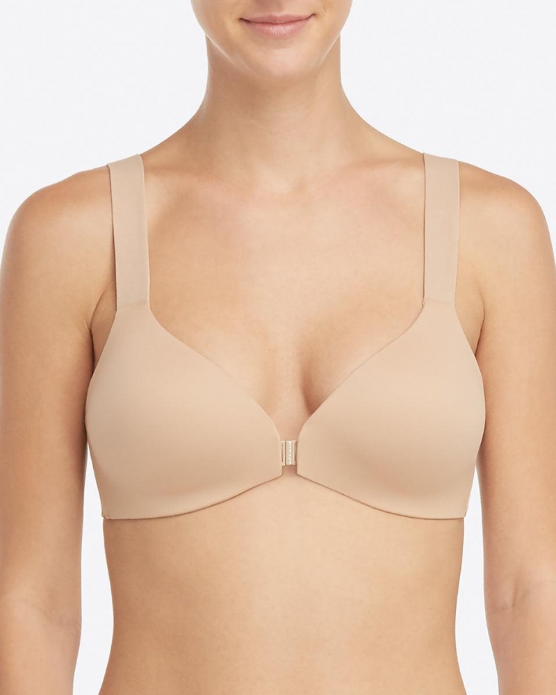 Beige Spanx Bra-llelujah!® Lightly Lined Wireless Bra | STGNO-2587