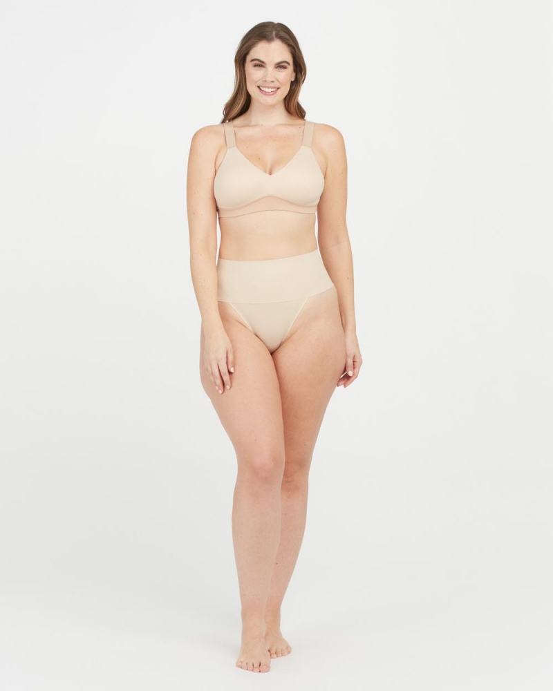 Beige Spanx Bra-llelujah!® Unlined Bralette | FXUAC-7529