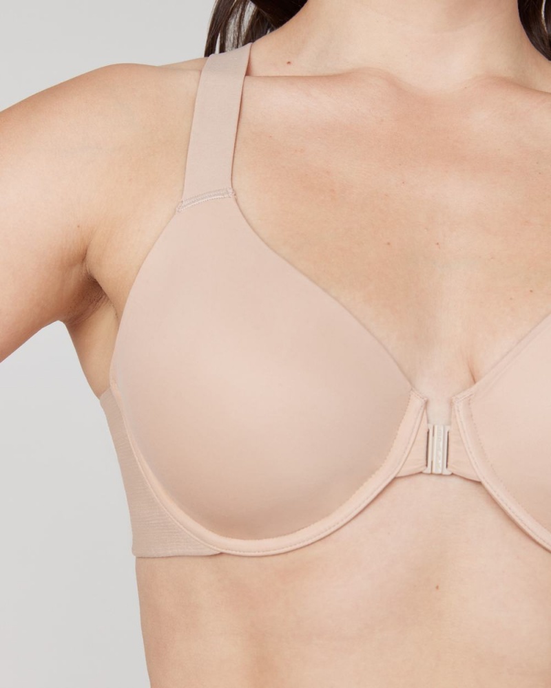 Beige Spanx Bra-llelujah!® Unlined Racerback Bra | LNZDI-8196