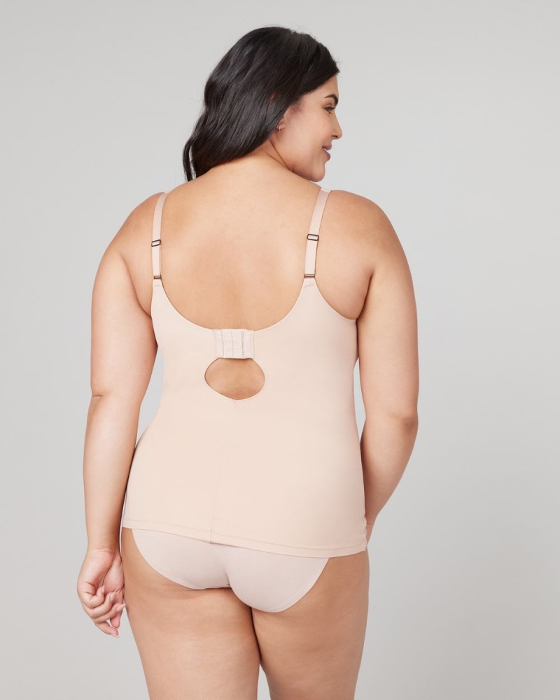 Beige Spanx Low Profile Minimizer Cami | JLBFX-9057