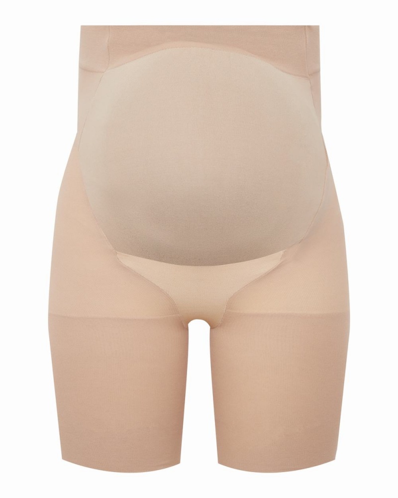 Beige Spanx Mama Short | HJKWM-4789