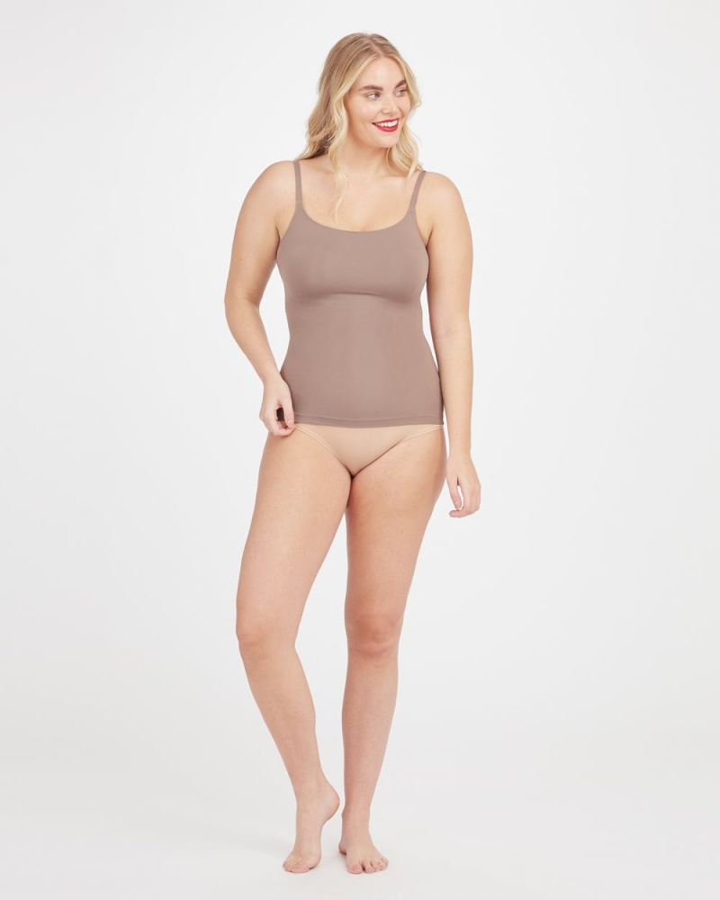 Beige Spanx Socialight Cami | LUIZO-3548