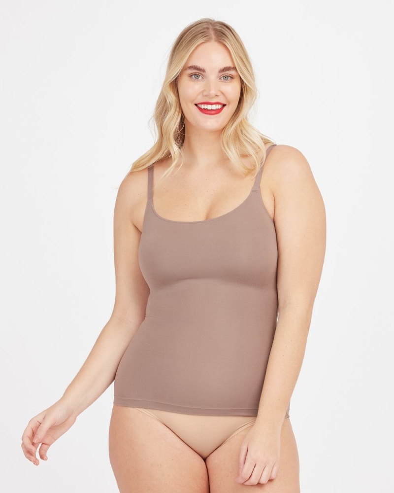 Beige Spanx Socialight Cami | LUIZO-3548