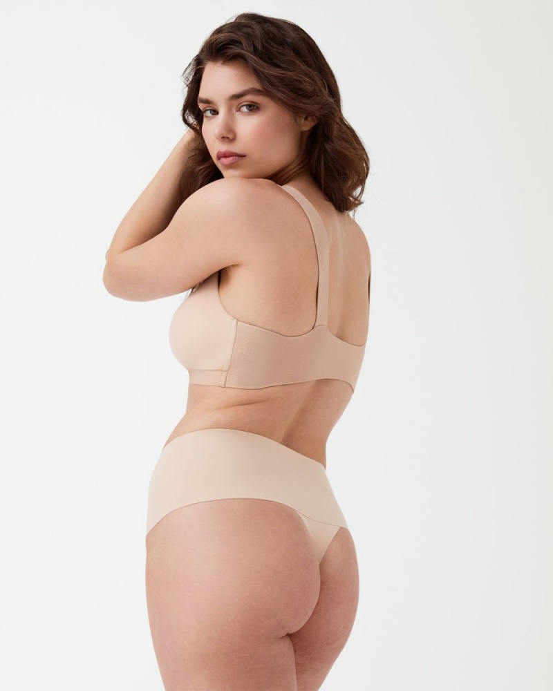 Beige Spanx Undie-tectable® Thong | ZDXPS-7409