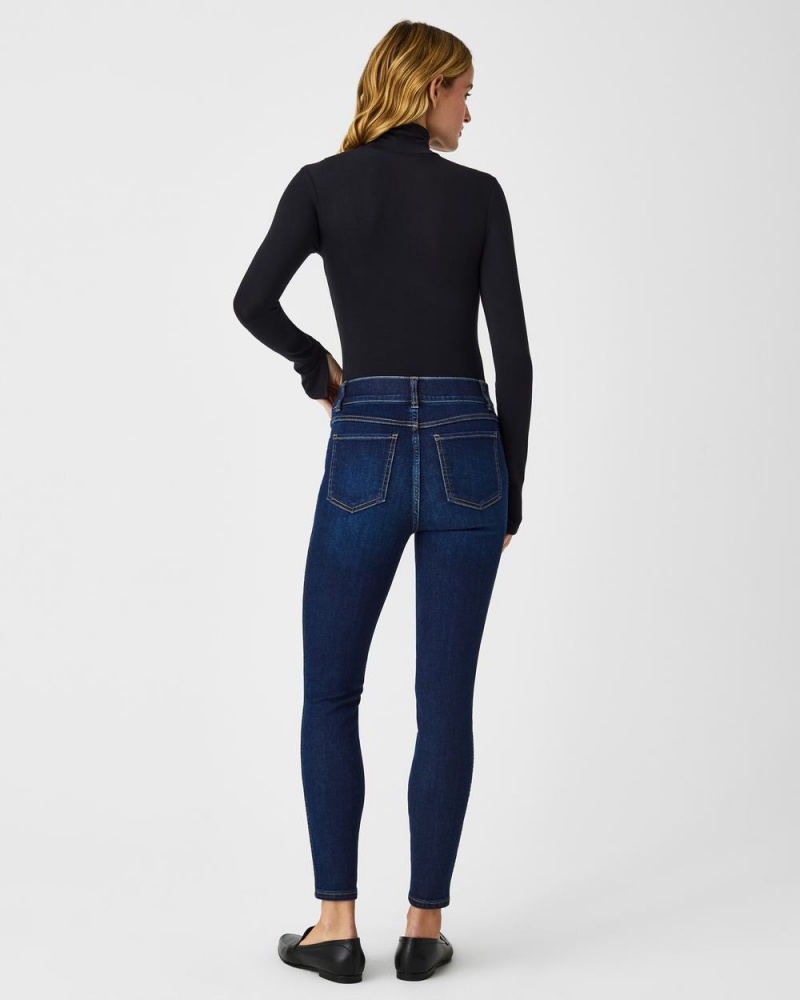 Black Spanx Better Base Long Sleeve Turtleneck | UTFZP-8417