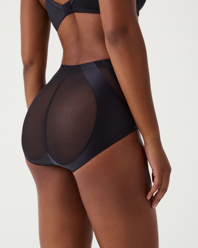 Black Spanx Booty-Lifting Brief | SFKDL-6148