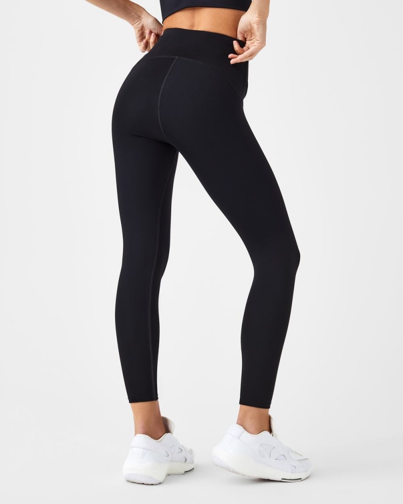 Black Spanx Booty Boost® Active 7/8 Leggings | PRXFV-9524