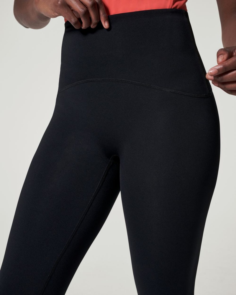 Black Spanx Booty Boost® Active Ankle Flare Pant | VXOHE-2693