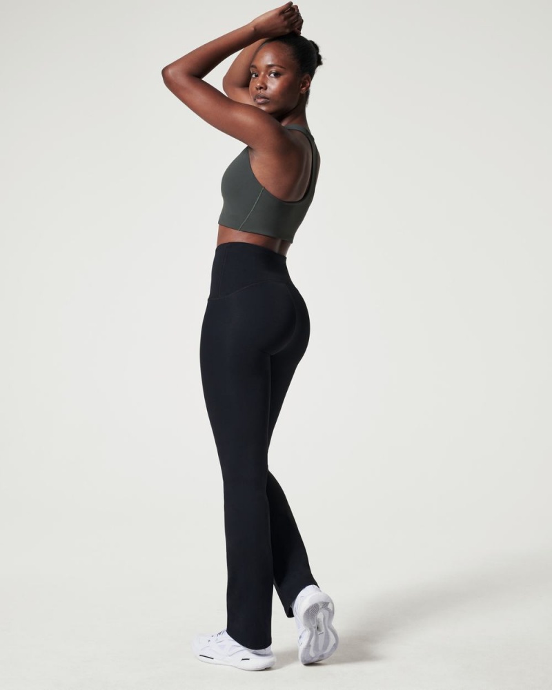 Black Spanx Booty Boost® Flare Yoga Pant | CFJET-0762