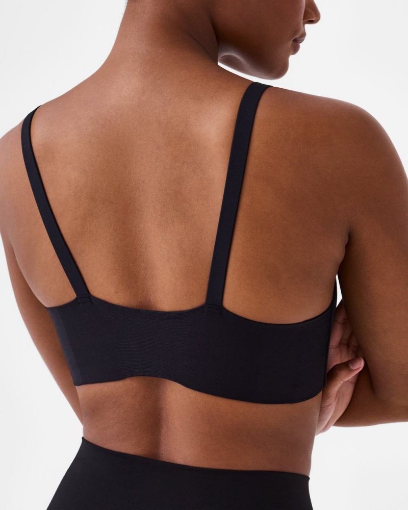 Black Spanx Bra-llelujah!® Adjustable Plunge Wireless Lift Bra | HUSBV-6975