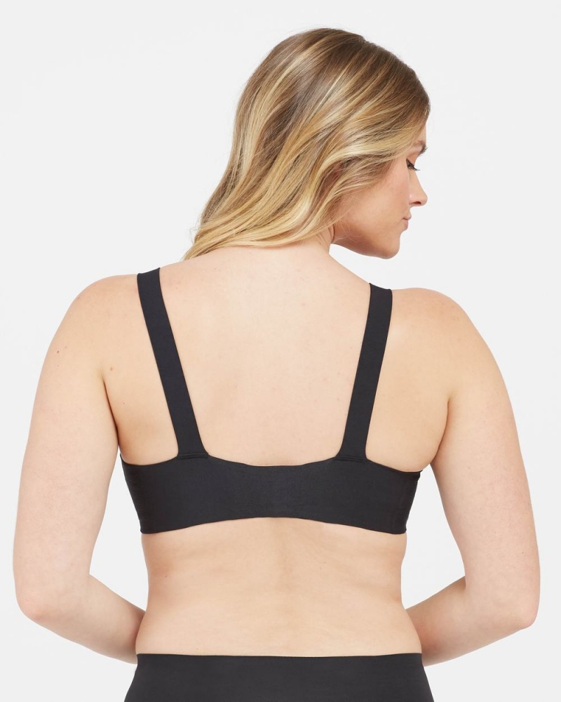 Black Spanx Bra-llelujah!® Lightly Lined Bralette | RBKZI-6873