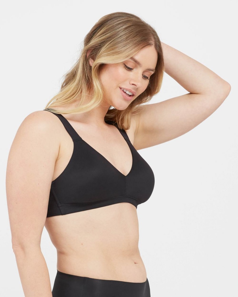 Black Spanx Bra-llelujah!® Lightly Lined Bralette | RBKZI-6873