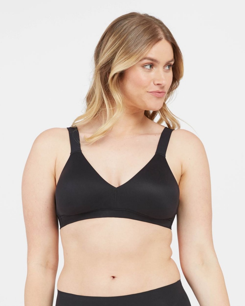 Black Spanx Bra-llelujah!® Lightly Lined Bralette | RBKZI-6873