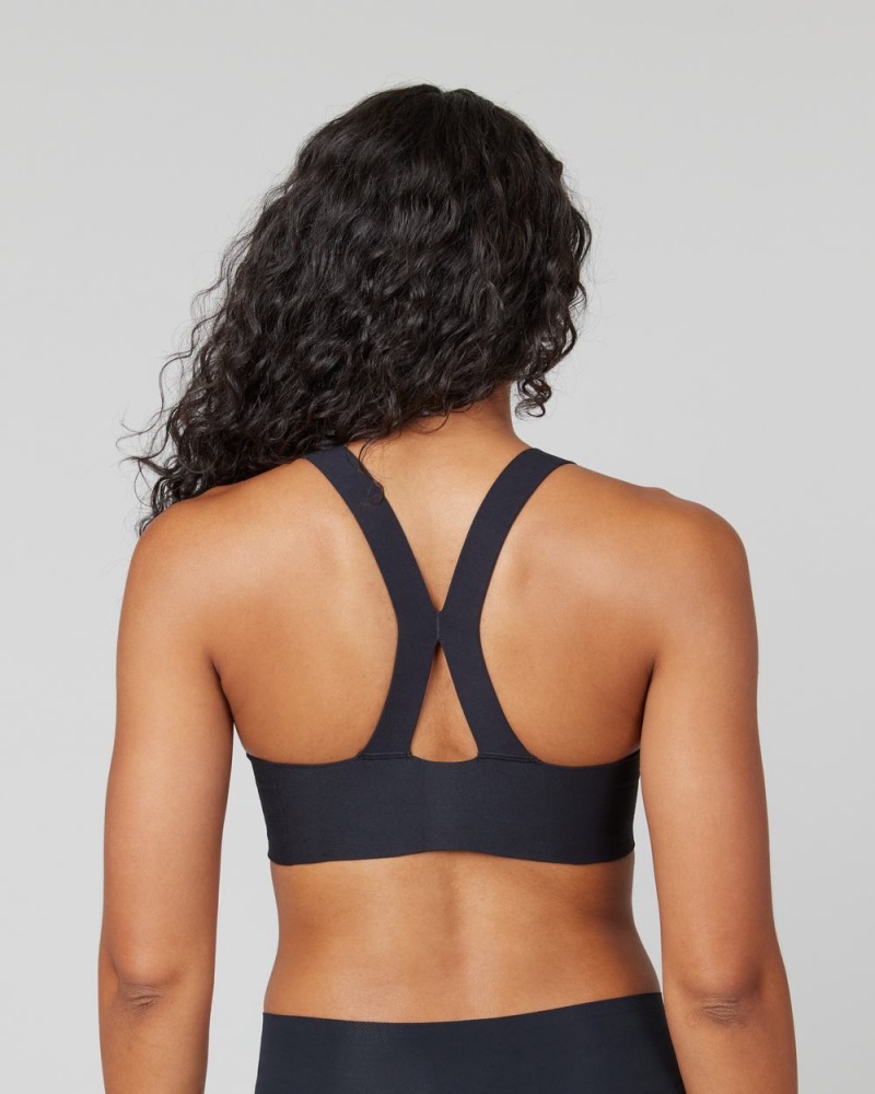 Black Spanx Bra-llelujah!® Lightly Lined Racerback Bra | SWNZO-7384