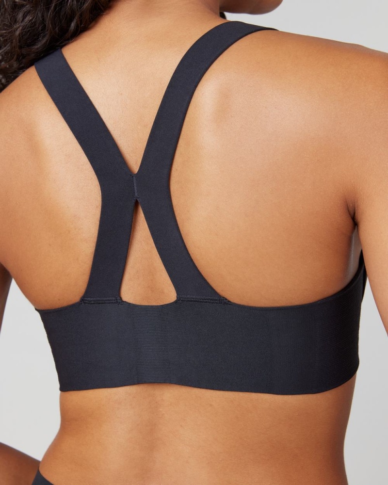 Black Spanx Bra-llelujah!® Lightly Lined Racerback Bra | SWNZO-7384