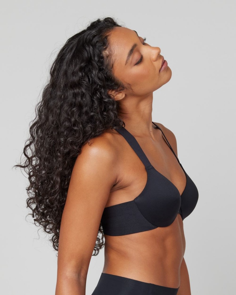 Black Spanx Bra-llelujah!® Lightly Lined Racerback Bra | SWNZO-7384