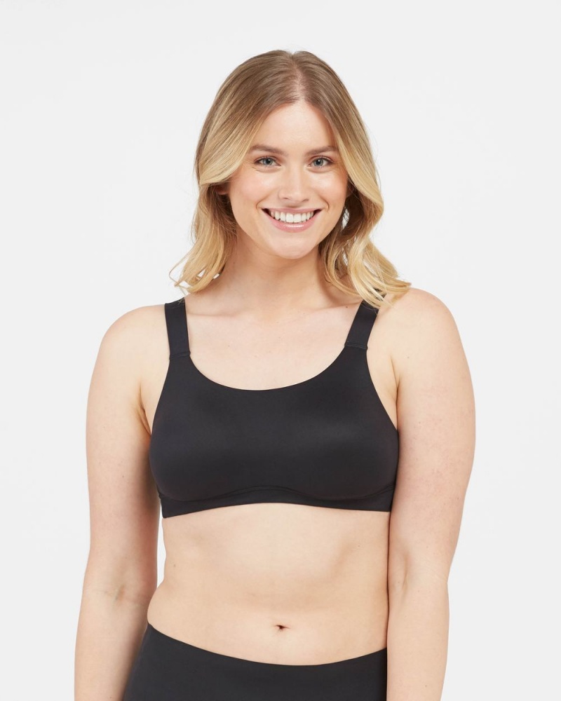 Black Spanx Bra-llelujah!® Lightly Lined Tank Bralette | WYJZP-0257