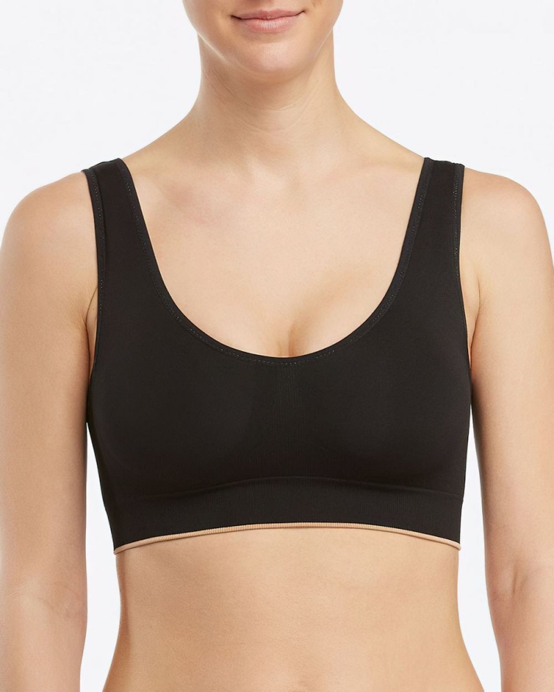 Black Spanx Breast of Both Worlds® Reversible Comfort Bra | IEZWT-1245