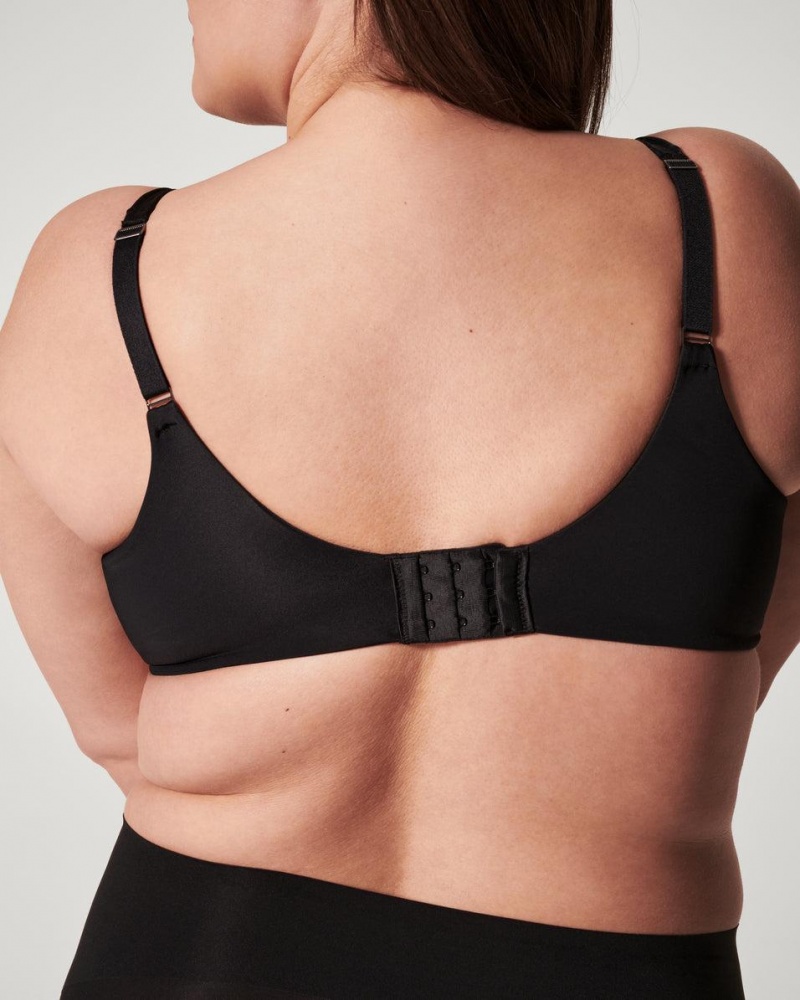 Black Spanx Low Profile Minimizer Bra | UCJFN-7162