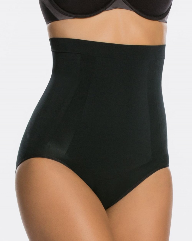 Black Spanx OnCore High-Waisted Brief | YLBZQ-4697