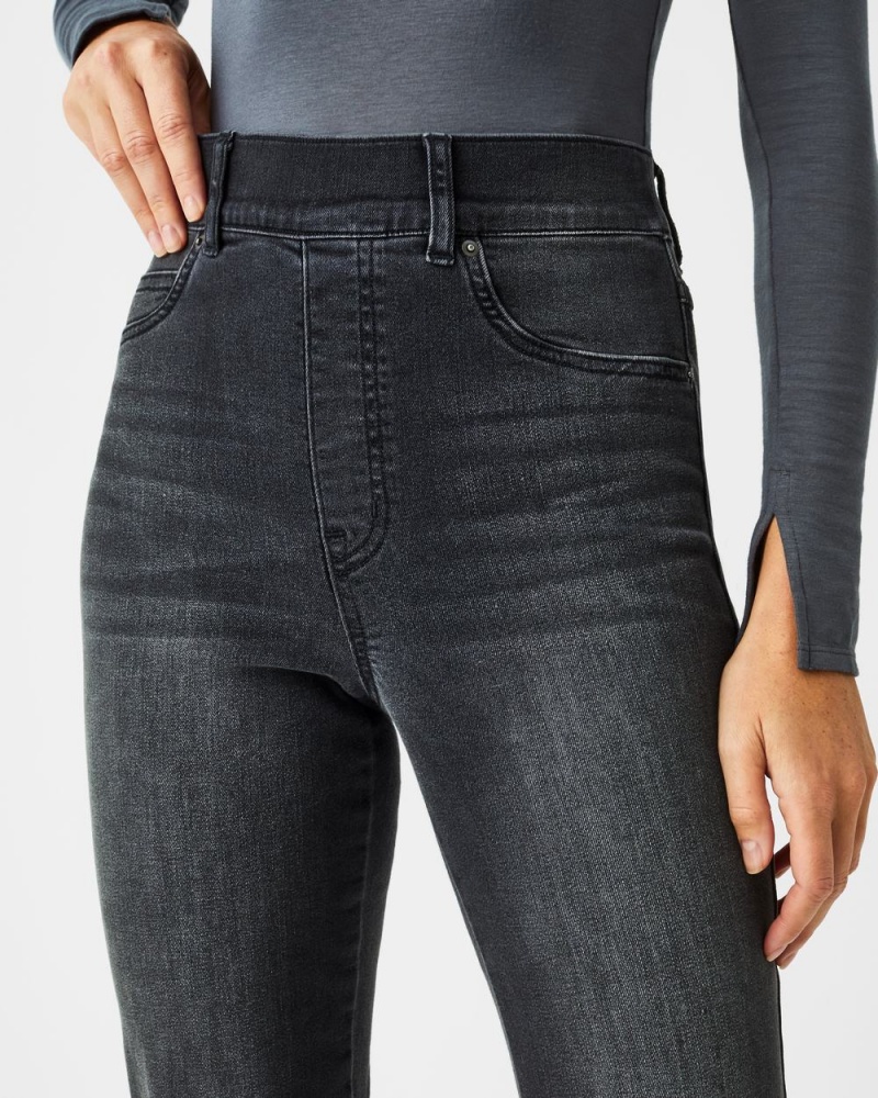 Black Spanx Straight Leg Jeans | RACDK-2697