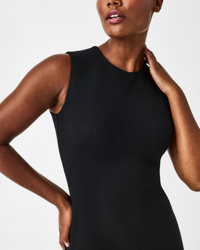 Black Spanx The Perfect Sheath Dress | HFNJW-8679