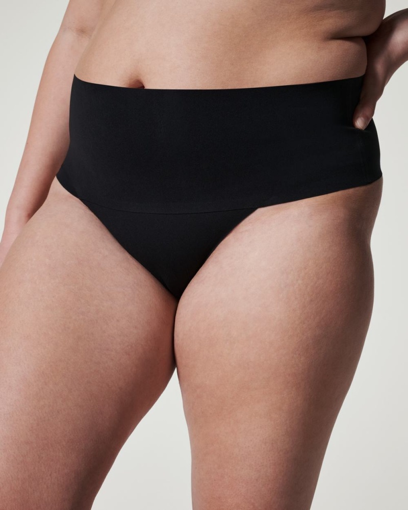 Black Spanx Undie-tectable® Thong | YEQXG-5864