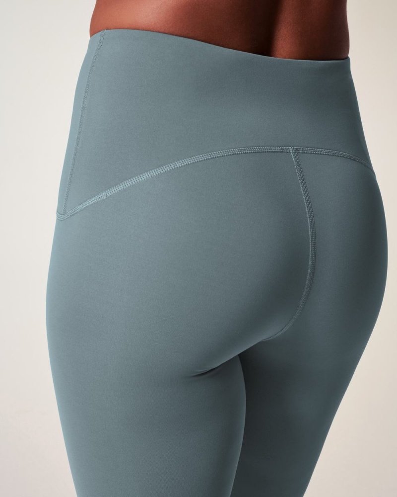 Blue Grey Spanx Booty Boost® Active 7/8 Leggings | YOWAP-1267