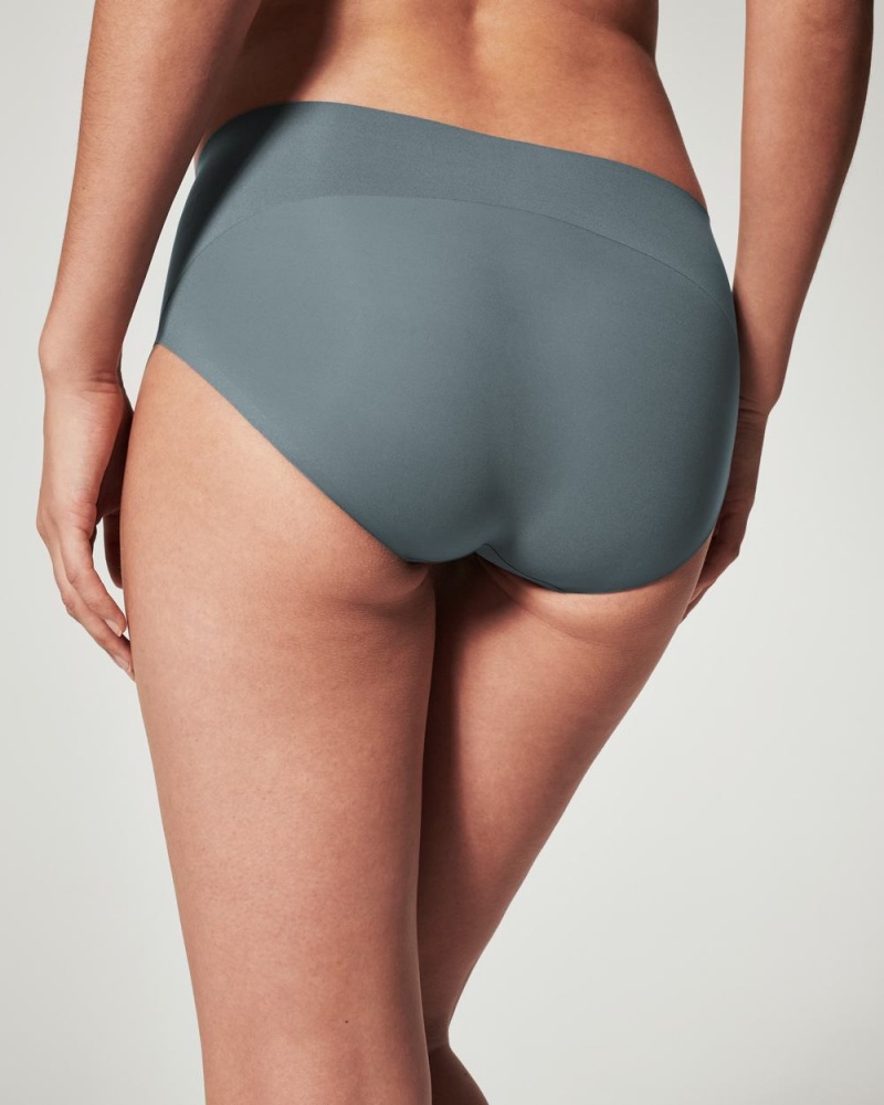 Blue Grey Spanx Undie-tectable® Brief | FQMNO-9814