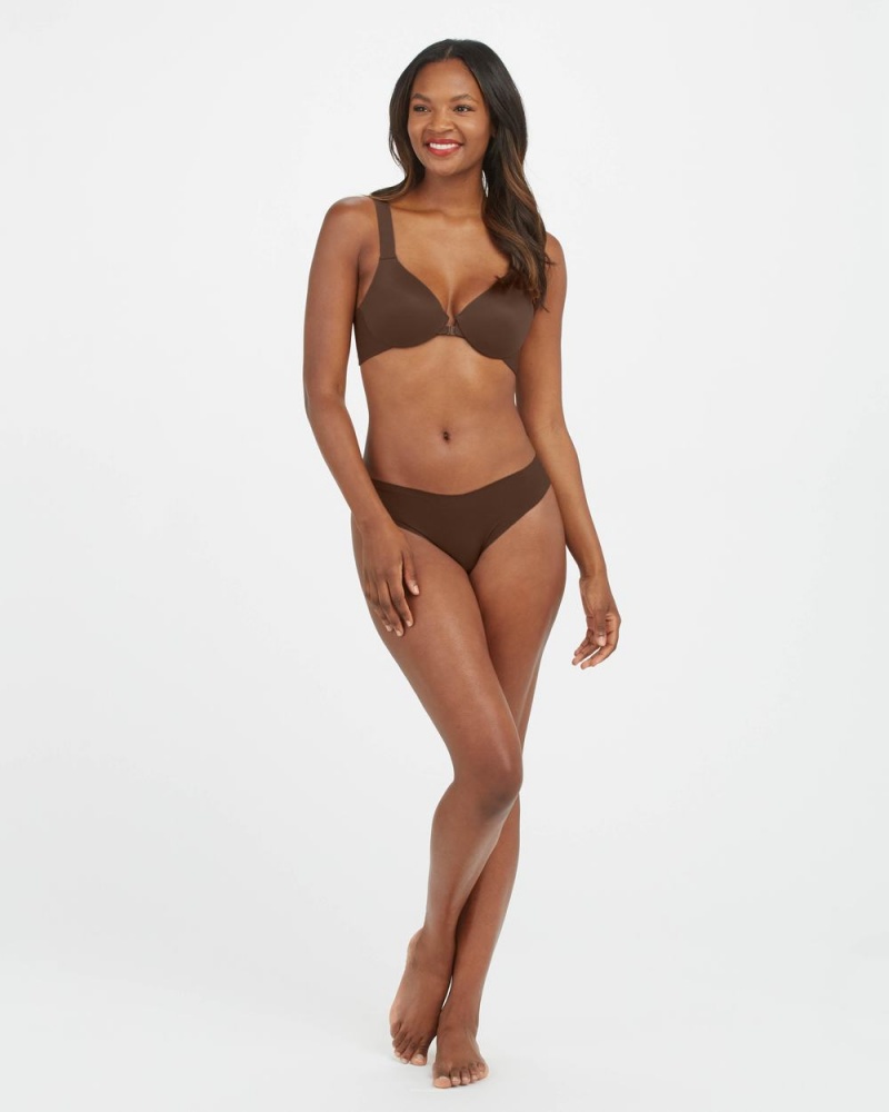 Brown Spanx Ahhh-llelujah® ‘Fit to You’ Thong | KULTR-3729