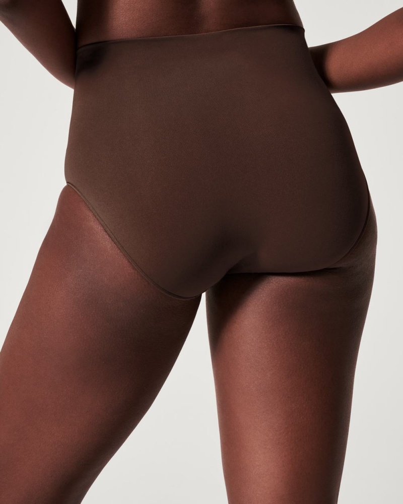 Brown Spanx EcoCare Seamless Shaping Brief | QUFXL-1369